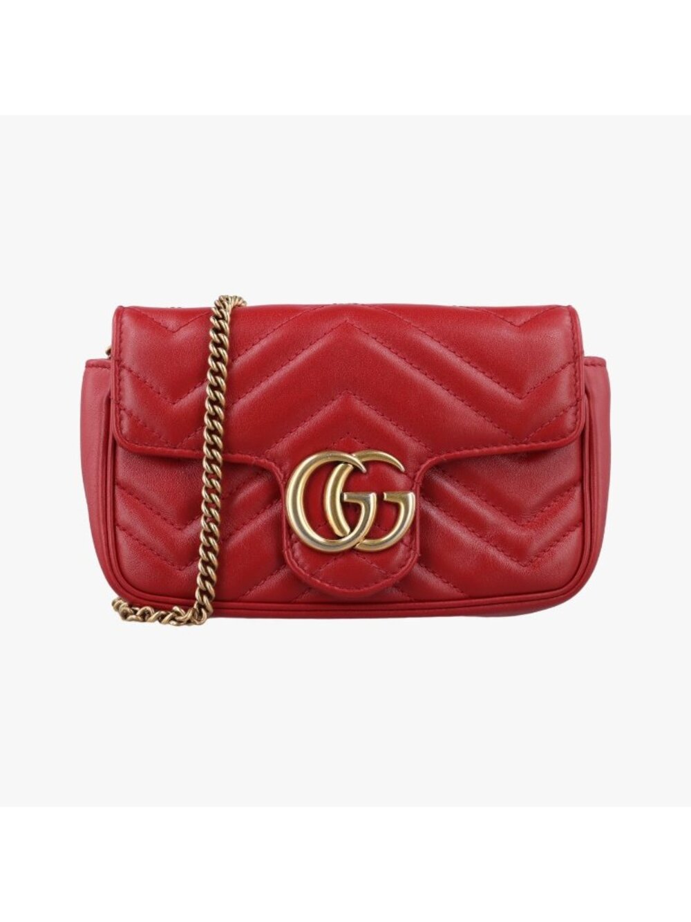 Gucci GG Marmont Red Leather